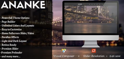 Ananke - One Page Parallax