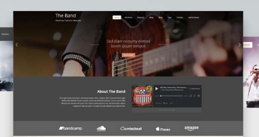 AIT - Band WordPress Theme