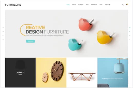 Futurelife - Ecommerce PSD Template