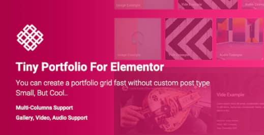 Tiny Portfolio Widget For