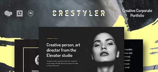 Crestyler - Creative Portfolio WordPress