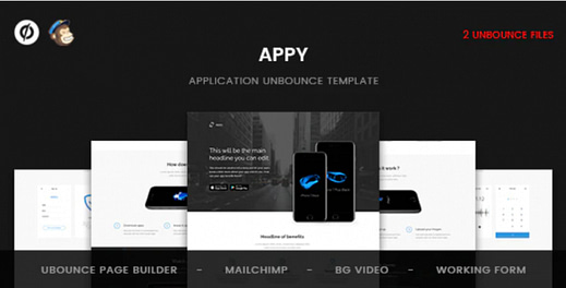 Appy - Unbounce Landing Page