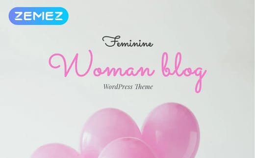 Feminine - Woman Blog Elementor