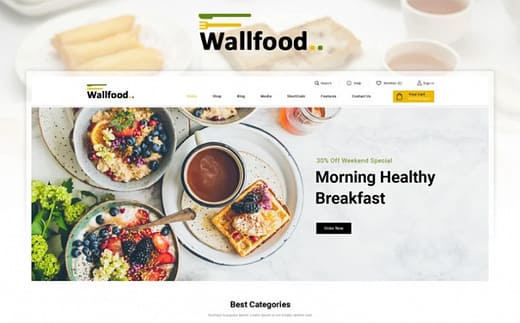 WallFood - Food & Restaurant