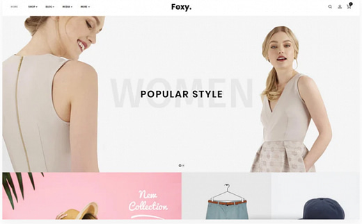 Foxy - Multipurpose Shop WooCommerce