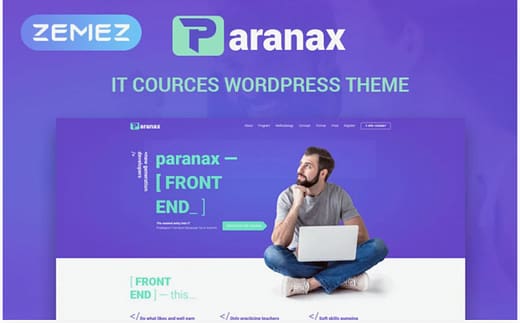 Paranax - IT Courses Elementor
