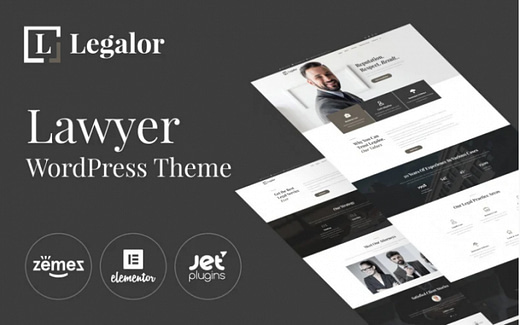 Legalor - Lawyer Elementor WordPress