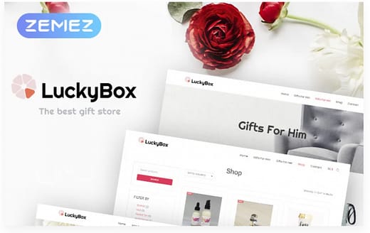 LuckyBox - Gift Store Elementor