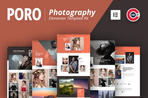 Poro - Photography Template Kit