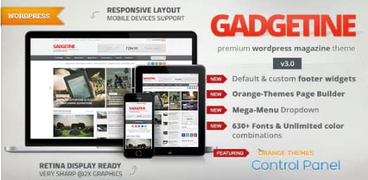 Gadgetine WordPress Theme for