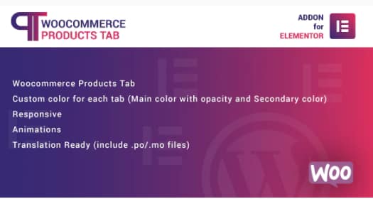 WooCommerce Products Tab for