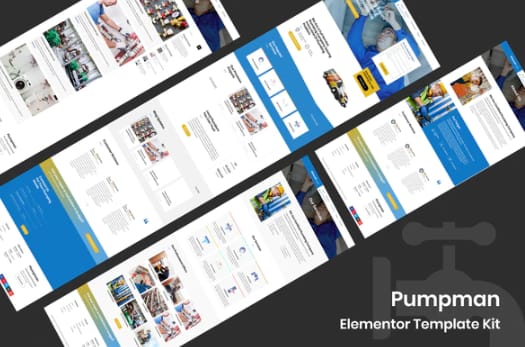 Pumpman - Plumbing Service Elementor