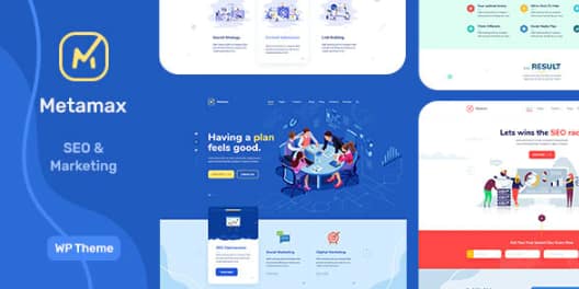 MetaMax - SEO and Marketing WordPress Theme