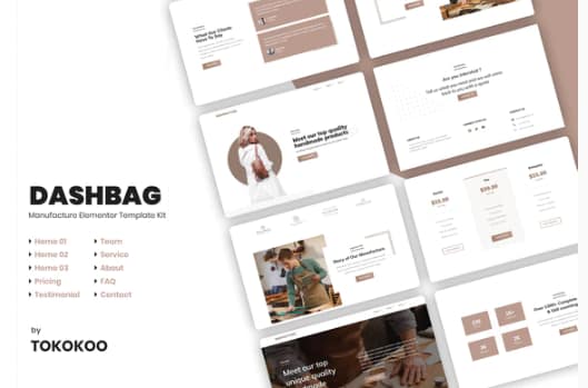 DashBag | Bags Shop Elementor