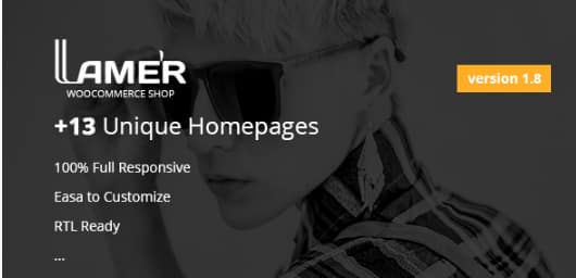 Lamer Fashion - WooCommerce WordPress