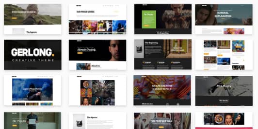 Gerlong - Responsive One Page