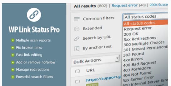 WP Link Status Pro -