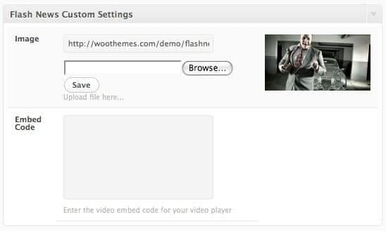 WooThemes Flash News Premium Theme