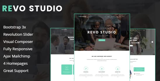Revo Studio - Multipurpose WordPress