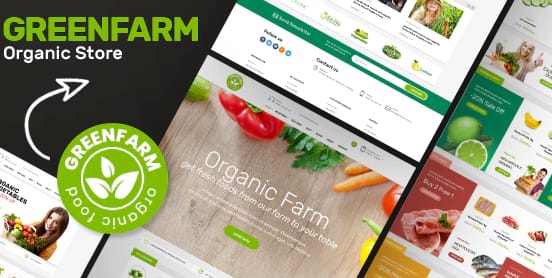 Greenfarm - Organic Theme for