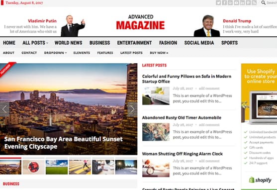 HappyThemes Advanced Magazine Pro