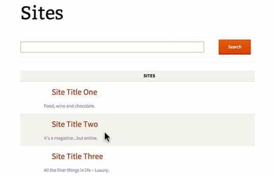 WPMU DEV Blogs Directory