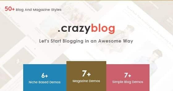 CrazyBlog - Start A Blog or Magazine for Adsense