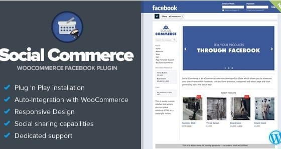 Social Commerce - WooCommerce Facebook Tab