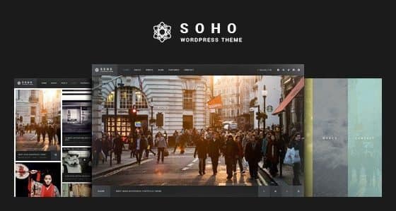 SOHO - Fullscreen Photo & Video WordPress Theme