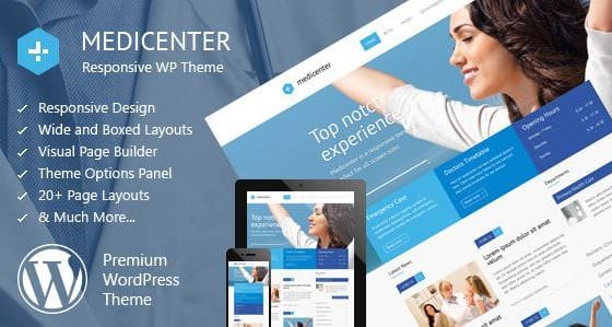 MediCenter - Responsive Medical WordPress Theme