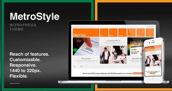 MetroStyle - Responsive All Purpose WordPress Theme