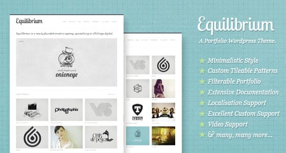 Equilibrium - Clean and Modern WP Portfolio Theme