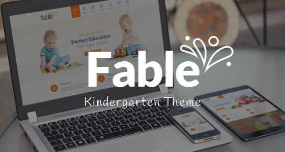Fable - Children Kindergarten WordPress Theme