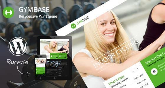 GymBase - Responsive Gym Fitness WordPress Theme