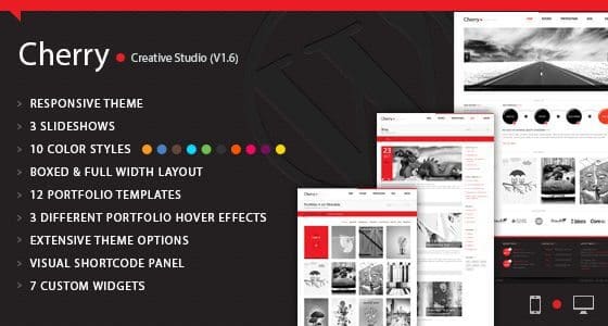 Cherry Portfolio WordPress Theme