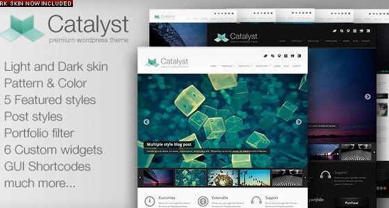 Catalyst WordPress Portfolio Theme