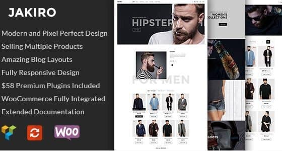 Jakiro - Fashion Shop WordPress Theme