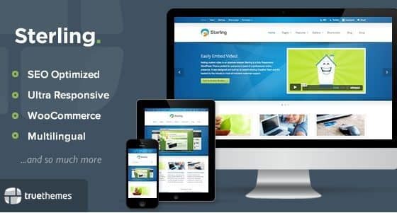 Sterling - Responsive WordPress Theme