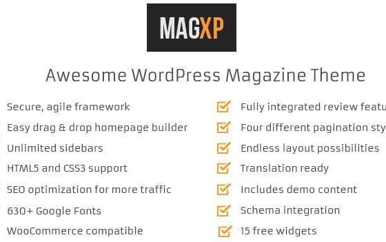 MyThemeShop MagXP WordPress Theme