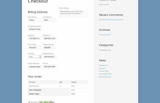 WooCommerce Payza Payment Gateway