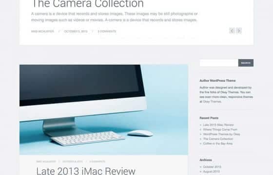 Array Themes Author WordPress Theme