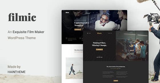 Filmic - Movie Studio & Film Maker WordPress Theme