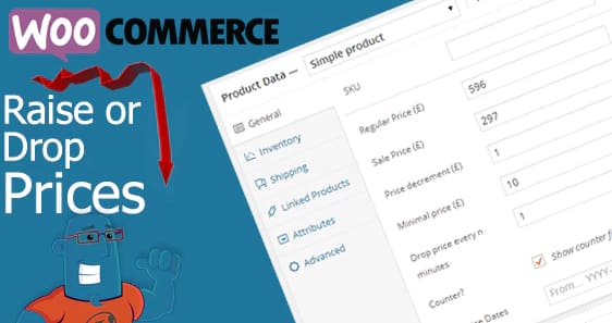 WooCommerce Drop / Raise