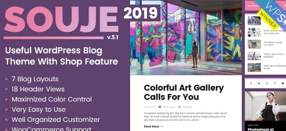 Souje - Personal WordPress Blog