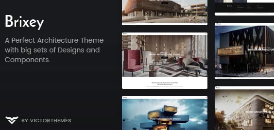 Brixey - Responsive Architecture WordPress Theme