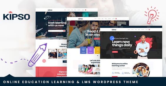 Kipso - Education LMS WordPress