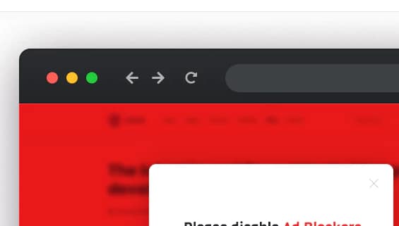 Anti AdBlock Detector for