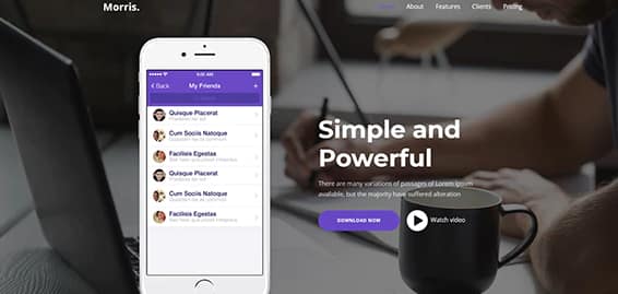 Morris - WordPress App &