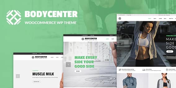 BodyCenter - Fitness WooCommerce WordPress