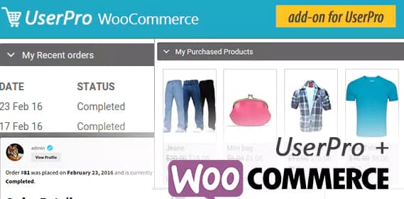 UserPro - WooCommerce Integration